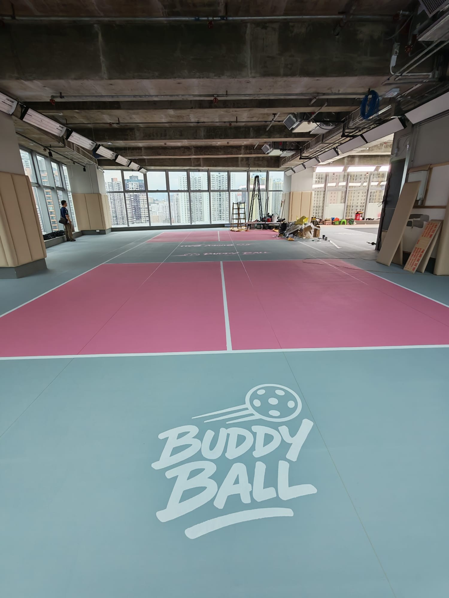 The pink second court